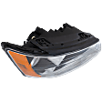 Passenger Side Headlight, with Bulb, Halogen, Clear Lens