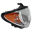 Passenger Side Headlight, with Bulb, Halogen, Clear Lens, 4 Cyl., 2.0L Engine, CAPA Certified