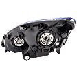 Passenger Side Halogen Headlight, Without bulb(s), OE Replacement, Hatchback