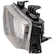 Driver Side Headlight, without Bulb, Halogen, EX/LX Models