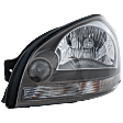 Driver Side Headlight, with Bulb, Halogen, with Clear Turn Signal Light