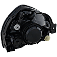 Driver Side Headlight, with Bulb, Halogen, with Clear Turn Signal Light