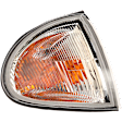 1993-1997 Honda Civic del Sol - Front, Passenger Side Turn Signal Light, With bulb(s)
