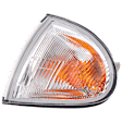 Front, Driver Side Turn Signal Light, With bulb(s)