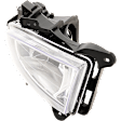 Front, Passenger Side Fog Light, With Bulb, Halogen, 4 Door Sedan, CAPA Certified
