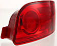 Rear, Passenger Side Bumper Reflector