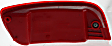 Rear, Passenger Side Bumper Reflector