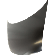 Factory Style Hood Steel Primed Sedan
