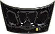Factory Style Hood Steel Primed Coupe CAPA Certified