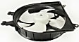 OE Replacement Radiator Fan Passenger Side, Single fan