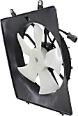 Radiator Fan - Fan Blade, Motor and Shroud, 6 Cyl., 3.5L Engine