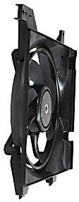 Radiator Fan - Fan Blade, Motor and Shroud, 4 Cyl., 2.0L Engine
