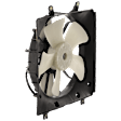 Radiator Fan - Driver Side Fan Blade, Motor and Shroud, 6 Cyl., 3.0L Engine