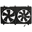 OE Replacement Radiator Fan, 2.4L, 4Cyl, Dual fan