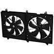 OE Replacement Radiator Fan, 2.4L, 4Cyl, Dual fan