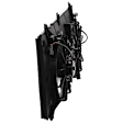 OE Replacement Radiator Fan, 2.4L, 4Cyl, Dual fan