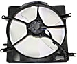 Radiator Fan - Driver Side Fan Blade, Motor and Shroud