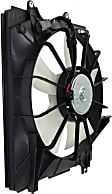 Radiator Fan - Driver Side Fan Blade, Motor and Shroud, 6 Cyl., 3.5L Engine