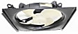 1997-2001 Honda CR-V - Radiator Fan - Passenger Side Fan Blade, Motor and Shroud, 4 Cyl., 2.0L Engine