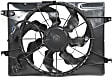 2005-2009 Hyundai Tucson - Radiator Fan - Fan Blade, Motor and Shroud, 4 Cyl., 2.0L Engine