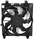 Radiator Fan - Driver Side Fan Blade, Motor and Shroud