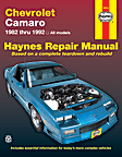 1992 Chevrolet Camaro - Repair Manual - Repair manual, Sold individually