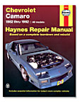 1992 Chevrolet Camaro - Repair Manual - Repair manual, Sold individually