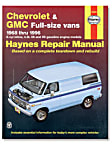 1977 Chevrolet G10 - Repair Manual - Repair manual, Sold individually