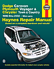 1998 Plymouth Voyager - Repair Manual - Repair manual, Sold individually