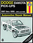 1994 Dodge Dakota - Repair Manual - Repair manual, Sold individually