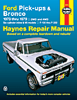 1978 Ford F-100 - Repair Manual - Repair manual, Sold individually