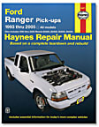2006 Ford Ranger - Repair Manual - Repair manual, Sold individually