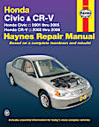 2002 Honda Civic - Repair Manual - Repair manual, Sold individually
