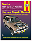 1990 Toyota Pickup - Repair Manual - Repair manual, Sold individually