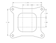 0-3310S Universal, Carburetor - Polished Zinc  Sold individually