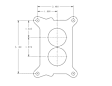 0-4412CT Universal, Carburetor - Dichromate Zinc  Sold individually