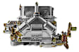 0-4777S  Double Pumper Carburetor-650 CFM-4150-Mech. Secondaries-Shiny-Gas