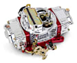 0-76750RD  Ultra Double Pumper Carburetor-750 CFM-4150-Mech. Secondaries-Shiny-Gas