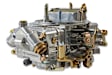 0-80573S  Supercharger Double Pumper Carburetor-Draw-Thru-750 CFM-4150-Mech. Secondaries-Shiny-Gas