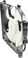 A/C Condenser Fan - Driver Side, Condenser Mounted, 4 Cyl., 1.6L Engine