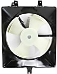 1999-2001 Acura TL - A/C Condenser Fan -  Fan Blade, Motor and Shroud