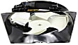 1999-2001 Acura TL - A/C Condenser Fan -  Fan Blade, Motor and Shroud