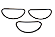 108-71 Universal, Air Cleaner Mount Gasket - 