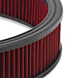 120-4130 16 X 3in. Chrome Drop-Base Air Cleaner for 4150 series carburetors with 5-1/8” dia. neck