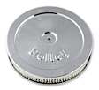 120-145 Chrome Round 10in. -Fits Carburetors w/5.125in. Dia. Neck