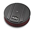 120-153 Universal, Air Cleaner Assembly - Black Die-cast aluminum  Sold individually