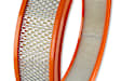 120-179 Universal, Replacement paper air filter element 14" diameter and 3" tall with orange rubber ring.

