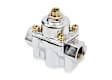 12-803 Universal, Carburetor Bypass Style Fuel Pressure Regulator, 4.5-9 psi, Chrome, Gas, Non-Return, Sold Individually