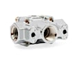 12-803 Universal, Carburetor Bypass Style Fuel Pressure Regulator, 4.5-9 psi, Chrome, Gas, Non-Return, Sold Individually
