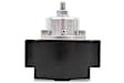 12-845 Universal, HP Billet Fuel Pressure Regulator, 4.5-9 psi, Anodized black and clear, Gas, Return, Sold Individually